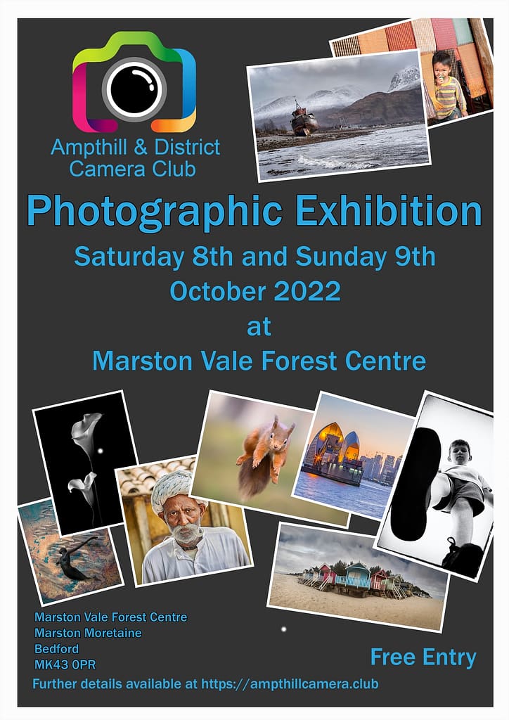 Ampthill & District Camera Club Annual Exhibition 2022 Ampthill and