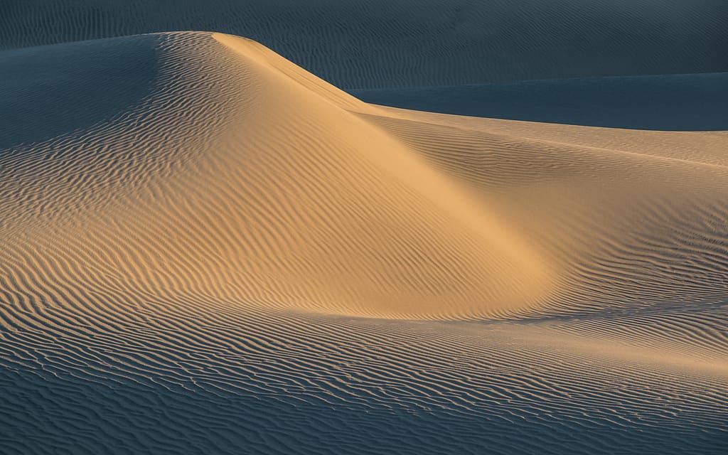 Landscape Sunrise On The Dunes by Angela Dunn