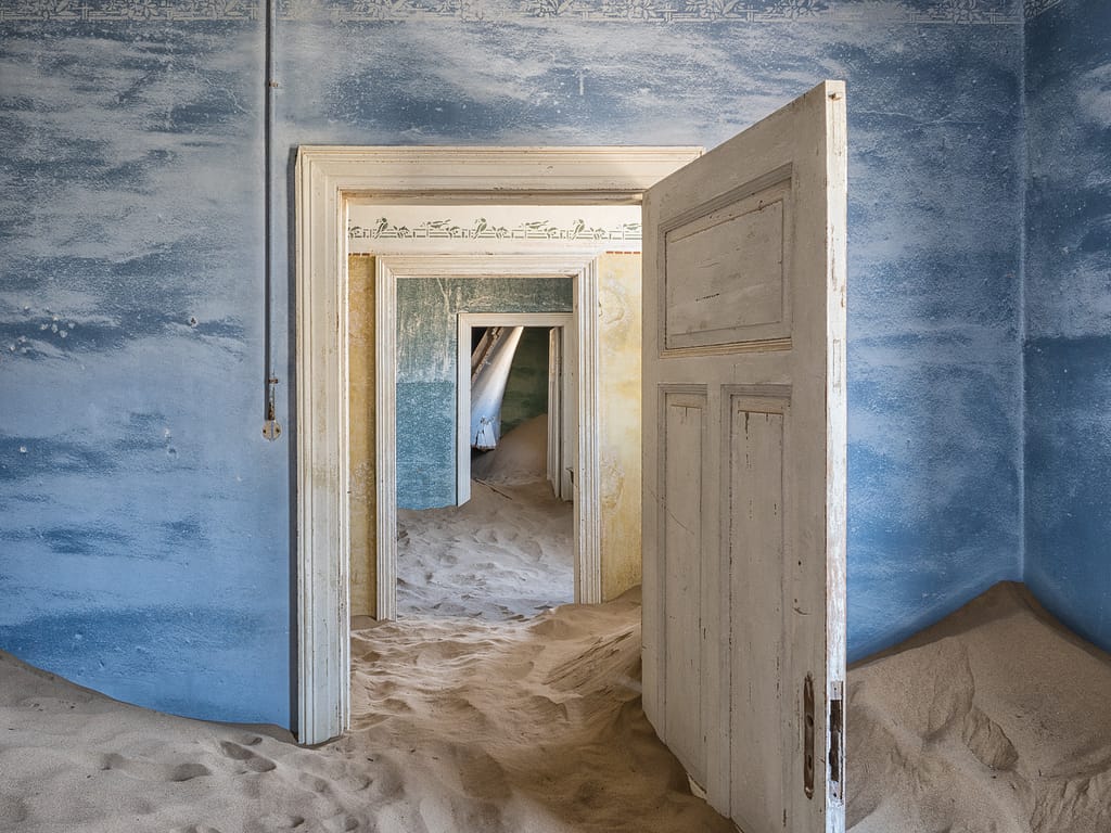 19 OPEN DOOR POLICY by Angela Dunn