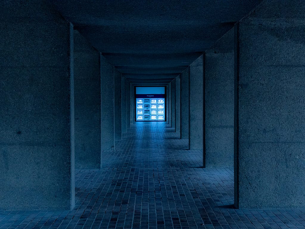 19 ESTATE AGENTS WINDOW, BARBICAN by John Paul Thompson