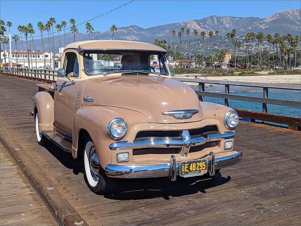 19 CRUISING SANTA BARBARA PIER by Belinda Wilson