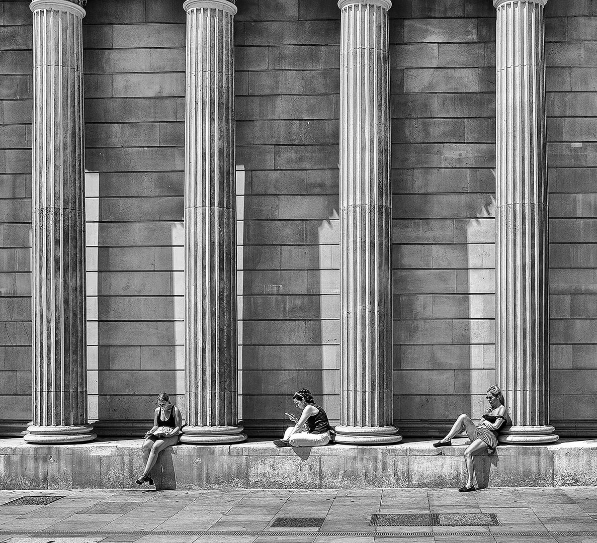 20 LUNCHTIME AT THE BANK by Paul Tapping