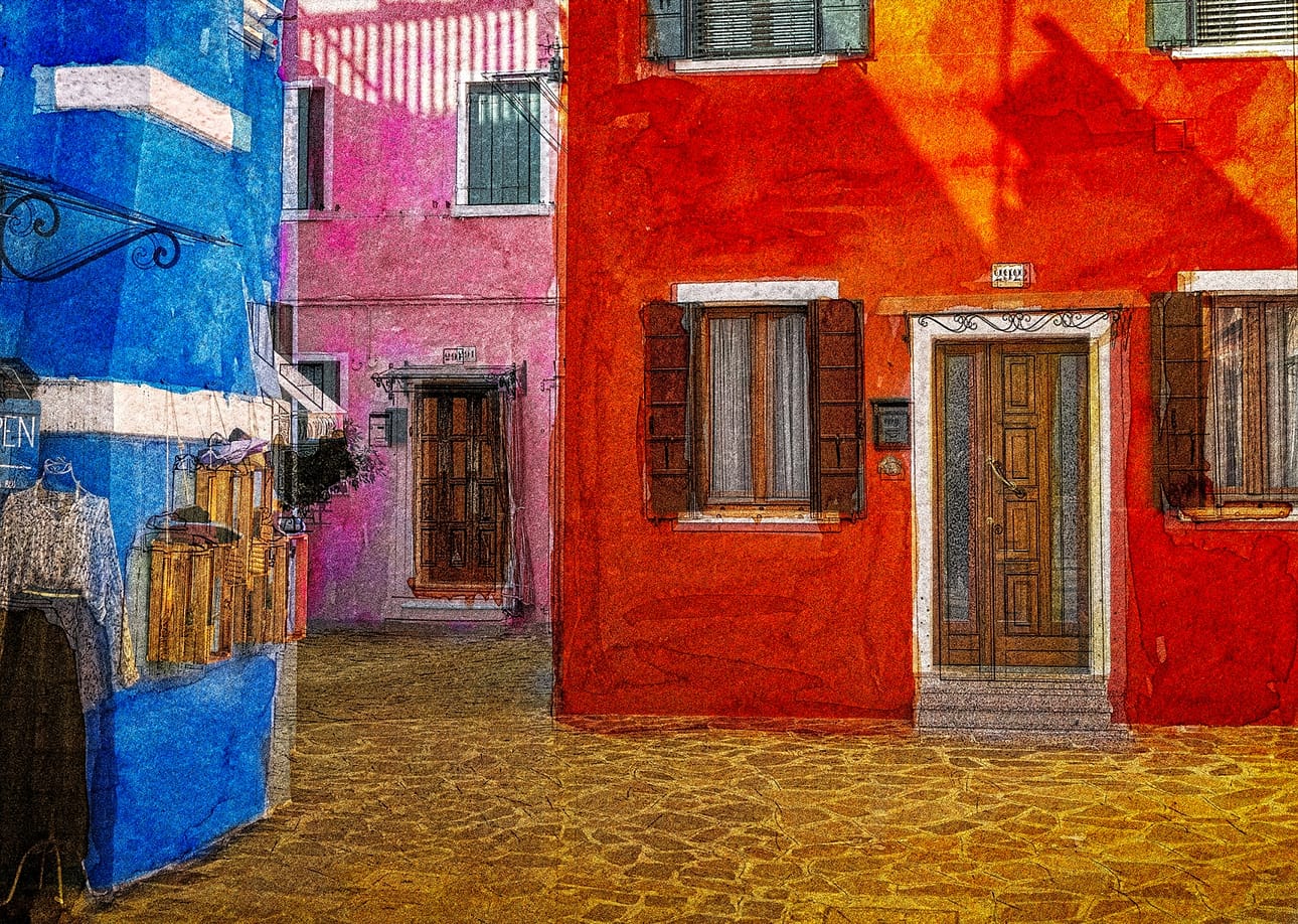 21 BURANO BY MOONLIGHT by Gary Chester
