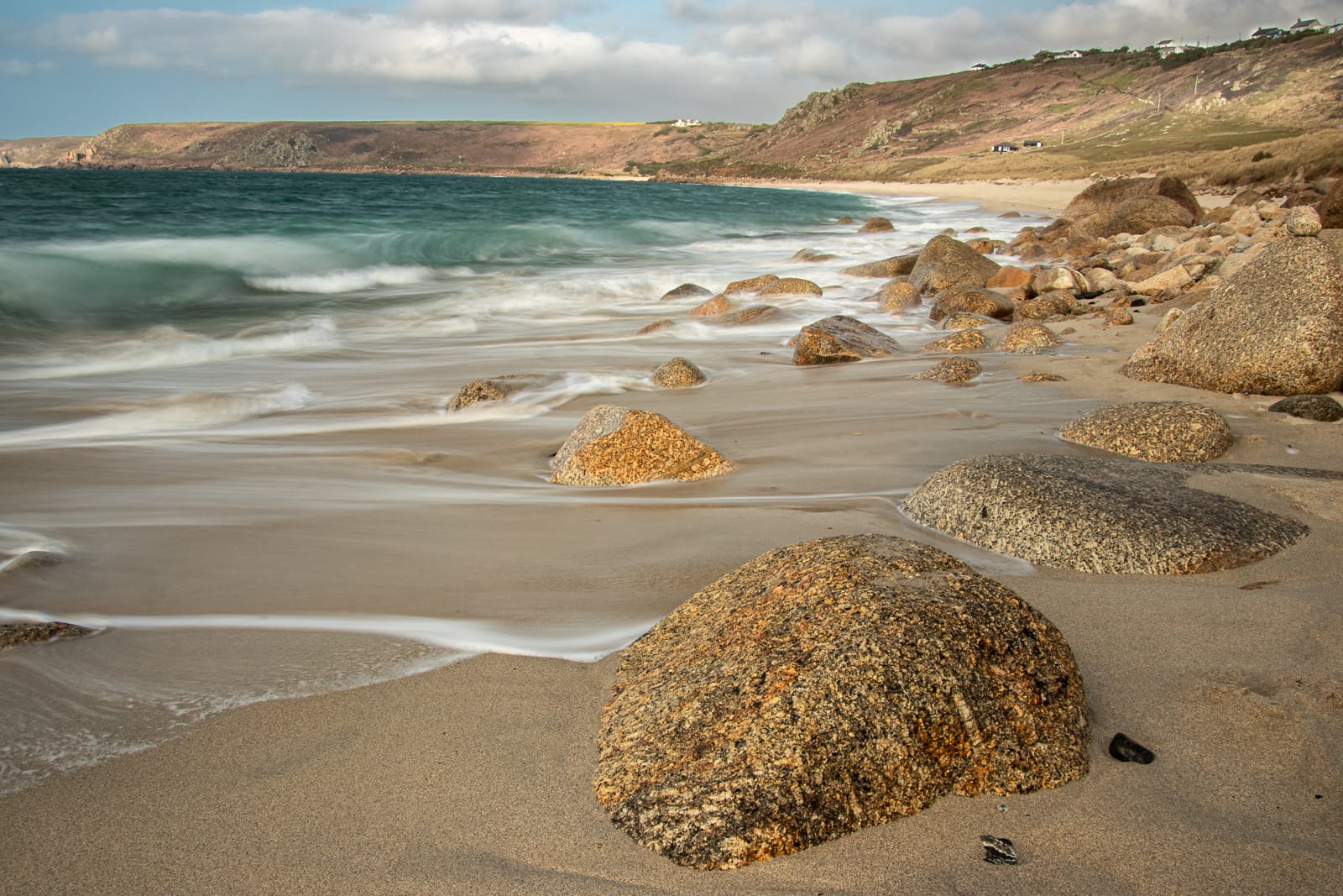 19 SWEEPING CORNISH BAY by Jane D'Souza