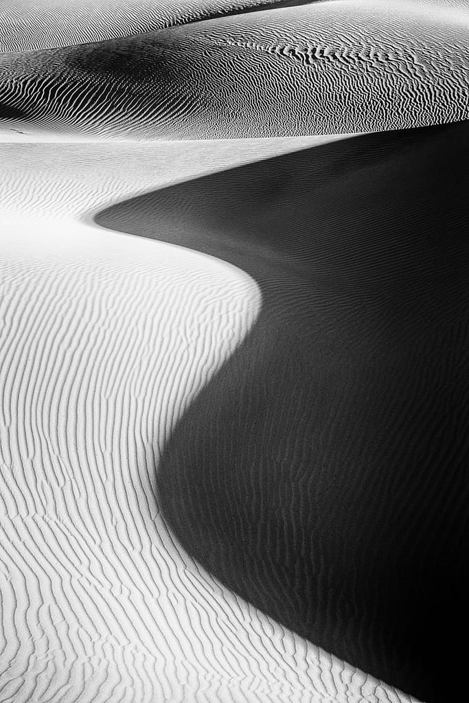 19 SAND DUNES AND SHADOW by Angela Dunn