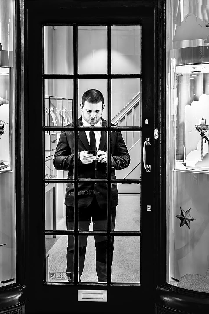 21 DOOR MAN by Paul Tapping