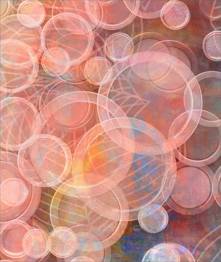 19 FLOATING CIRCLES by Belinda Wilson
